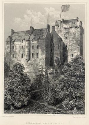 Kilravock Castle seat of Clan Rose, Croy, Scotland